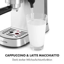 Futura Espressomaker 20 Bar 1450 Watt 20 Bar Wassertank: 1,25 Liter Rostfreier Edelstahl -Bestes Haushaltsgeräte Geschäft 10035183 de 0007 logo