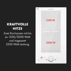 Delicatessa Slim Domino Induktionskochfeld 3500W Timer -Bestes Haushaltsgeräte Geschäft 10035197 de 0004 logo