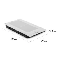 Delicatessa Slim Domino Induktionskochfeld 3500W Timer -Bestes Haushaltsgeräte Geschäft 10035197 yy 0010 logo Klarstein Delicatessa Domino Kochfeld weiss