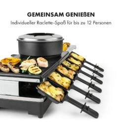 Fonduelette XL 3-in-1 Raclettegrill Fondue Naturstein 1650W 12 Pers 13 Fonduelette XL 3-in-1 Raclettegrill Fondue Naturstein 1650W 12 Pers -Bestes Haushaltsgeräte Geschäft 10035220 de 0005 logo