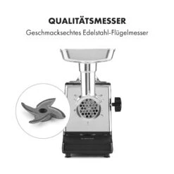 Kraftprotz Elektrischer Fleischwolf 700 W Kupfermotor Hack Wurst Kebbe Edelstahl -Bestes Haushaltsgeräte Geschäft 10035233 de 0004 logo