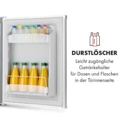 Klarstein Happy Hour Minibar 40L 5-15°C 23 DB LED-Licht -Bestes Haushaltsgeräte Geschäft 10035246 de 0005 logo