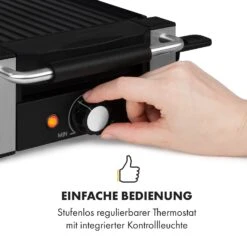 Bistecca Raclette 1200W Metall / Stein 8 Personen Kontroll-LED 14 Bistecca Raclette 1200W Metall / Stein 8 Personen Kontroll-LED -Bestes Haushaltsgeräte Geschäft 10035293 de 0007 logo