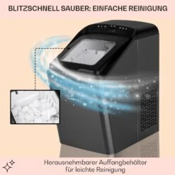 Partytime Eiswürfelmaschine Klareis 15kg/24h Edelstahl 11 Partytime Eiswürfelmaschine Klareis 15kg/24h Edelstahl -Bestes Haushaltsgeräte Geschäft 10035295 de 0005 usp
