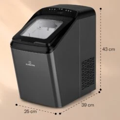 Partytime Eiswürfelmaschine Klareis 15kg/24h Edelstahl 13 Partytime Eiswürfelmaschine Klareis 15kg/24h Edelstahl -Bestes Haushaltsgeräte Geschäft 10035295 yy 0011 dimensions