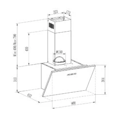 Silver Lining 90 Dunstabzugshaube 90cm 568m³/h EEK A Edelstahl -Bestes Haushaltsgeräte Geschäft 10035318 yy 0011 logo Klarstein Silver Lining 90 Dunstabzugshaube