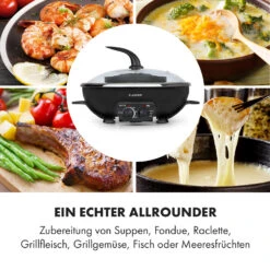 Szechuan 2-in-1 Hot Pot Und Grillplatte 5l Vol. 1350 / 600 W -Bestes Haushaltsgeräte Geschäft 10035431 de 0005 logo
