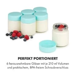 Gaia Greek Joghurt-Maker 1,26 L 6 Gläser Inkl. Sieb-Box 10 Gaia Greek Joghurt-Maker 1,26 L 6 Gläser Inkl. Sieb-Box -Bestes Haushaltsgeräte Geschäft 10035435 de 0003 logo