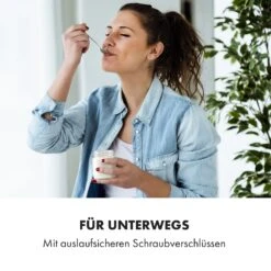 Gaia Greek Joghurt-Maker 1,26 L 6 Gläser Inkl. Sieb-Box 11 Gaia Greek Joghurt-Maker 1,26 L 6 Gläser Inkl. Sieb-Box -Bestes Haushaltsgeräte Geschäft 10035435 de 0004 logo