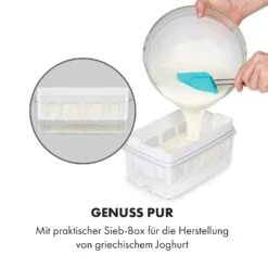 Gaia Greek Joghurt-Maker 1,26 L 6 Gläser Inkl. Sieb-Box 13 Gaia Greek Joghurt-Maker 1,26 L 6 Gläser Inkl. Sieb-Box -Bestes Haushaltsgeräte Geschäft 10035435 de 0006 logo