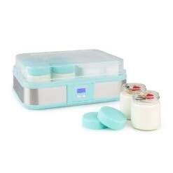 Gaia Greek Joghurt-Maker 1,26 L 6 Gläser Inkl. Sieb-Box