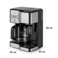 Caldetto Kaffeemaschine 1900W Heißwasserspender -Bestes Haushaltsgeräte Geschäft 10035476 yy 0008 logo Klarstein Caldetto Kaffeemaschine schwarz