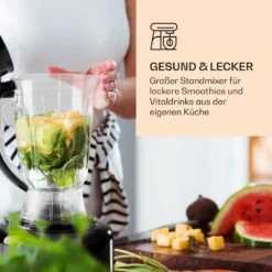 Luca Multifunktionsmixer 1000 W 3 L Stufenlose Geschwindigkeit 6 Modi -Bestes Haushaltsgeräte Geschäft 10035487 de 0004 logo