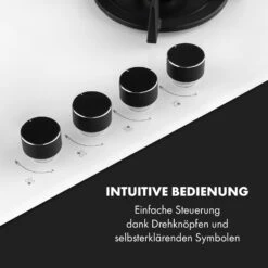Goldflame 4 Gaskochfeld 4-flammig Messing-Brenner Glaskeramik 13 Goldflame 4 Gaskochfeld 4-flammig Messing-Brenner Glaskeramik -Bestes Haushaltsgeräte Geschäft 10035499 de 0004 logo