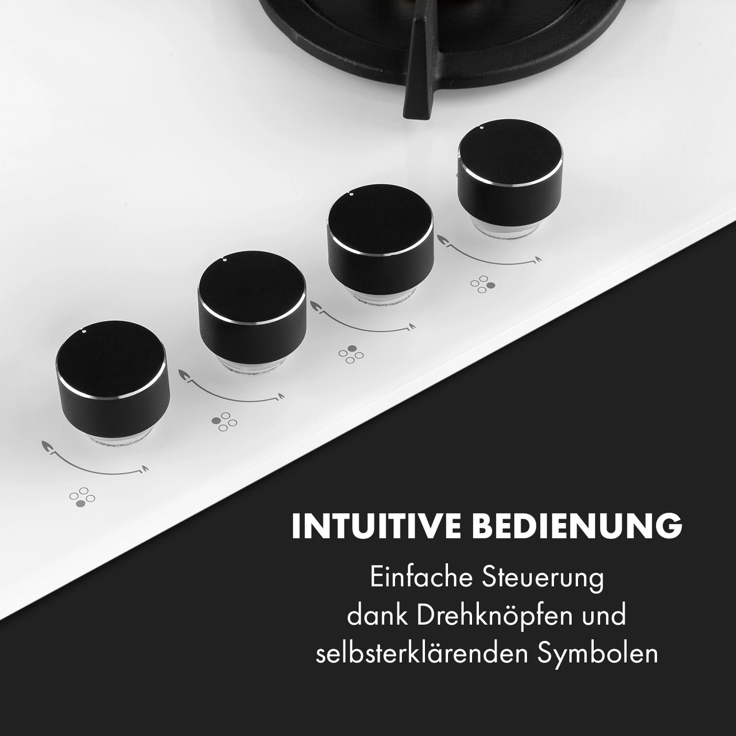 Goldflame 4 Gaskochfeld 4-flammig Messing-Brenner Glaskeramik 4 Goldflame 4 Gaskochfeld 4-flammig Messing-Brenner Glaskeramik – Bild 4