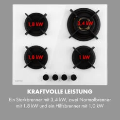 Goldflame 4 Gaskochfeld 4-flammig Messing-Brenner Glaskeramik 15 Goldflame 4 Gaskochfeld 4-flammig Messing-Brenner Glaskeramik -Bestes Haushaltsgeräte Geschäft 10035499 de 0006 logo