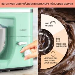 Bella Elegance Küchenmaschine 2000W 2,7PS 5,2 Ltr Edelstahl BPA-frei -Bestes Haushaltsgeräte Geschäft 10035520 de 0004 usp