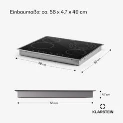 Virtuosa 4 Prime Einbaukochfeld 4 Zonen 6500W Glaskeramik Edelstahlrahmen 16 Virtuosa 4 Prime Einbaukochfeld 4 Zonen 6500W Glaskeramik Edelstahlrahmen -Bestes Haushaltsgeräte Geschäft 10035551 de 0008 usp