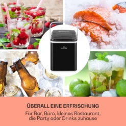 Arctic Porter Eiswürfelmaschine Bullet-Eis 12kg/24h Edelstahl 9 Arctic Porter Eiswürfelmaschine Bullet-Eis 12kg/24h Edelstahl -Bestes Haushaltsgeräte Geschäft 10035553 de 0003 usp