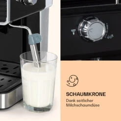 Gusto Classico Espressomaker 1350 Watt 20 Bar Druck 1,5 Liter 12 Gusto Classico Espressomaker 1350 Watt 20 Bar Druck 1,5 Liter -Bestes Haushaltsgeräte Geschäft 10035564 de 0005 logo