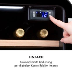 Vinetage 12 Getränkekühler Kühlschrank 48 Liter 4-22°C Retro-Design 12 Vinetage 12 Getränkekühler Kühlschrank 48 Liter 4-22°C Retro-Design -Bestes Haushaltsgeräte Geschäft 10035568 de 0004 logo