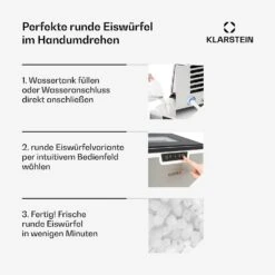 Icefestival Bullet Eiswürfelbereiter 400W 1,9l 20kg/24h -Bestes Haushaltsgeräte Geschäft 10035578 de 0004 usp