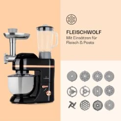 Lucia Elegance Küchenmaschine Mixer Fleischwolf 2000W BPA-frei 12 Lucia Elegance Küchenmaschine Mixer Fleischwolf 2000W BPA-frei -Bestes Haushaltsgeräte Geschäft 10035639 de 0005 logo