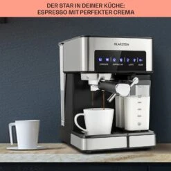 Arabica Comfort Espressomaschine 1350W 20 Bar 1,8l Touch-Bedienfeld -Bestes Haushaltsgeräte Geschäft 10035655 de 0004 usp