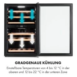 Vinamour 37 Duo Weinkühlschrank 2 Kühlzonen 112 Liter 37 Flaschen -Bestes Haushaltsgeräte Geschäft 10035663 de 0004 logo