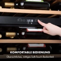 Vinamour 37 Duo Weinkühlschrank 2 Kühlzonen 112 Liter 37 Flaschen -Bestes Haushaltsgeräte Geschäft 10035663 de 0005 logo