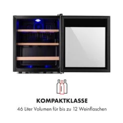 Vinamour 12 Uno Weinkühlschrank 12Fl./46l 4-18°C 40dB 12 Vinamour 12 Uno Weinkühlschrank 12Fl./46l 4-18°C 40dB -Bestes Haushaltsgeräte Geschäft 10035673 de 0004 logo