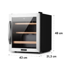 Vinamour 12 Uno Weinkühlschrank 12Fl./46l 4-18°C 40dB 16 Vinamour 12 Uno Weinkühlschrank 12Fl./46l 4-18°C 40dB -Bestes Haushaltsgeräte Geschäft 10035673 yy 0008 logo Klarstein Vinamour 12 Uno Wine Fridge
