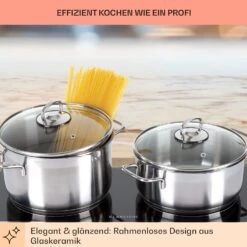 Cookbuddy Doppel-Kochfeld 2400W 5 Leistungsstufen Glaskeramik -Bestes Haushaltsgeräte Geschäft 10035704 de 0003 usp