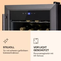 Ultimo 16 Uno Weinkühlschrank 42l Touch-Bedienfeld 16 Flaschen 5-18°C -Bestes Haushaltsgeräte Geschäft 10035777 de 0004 logo