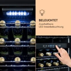 Shiraz 29 Duo Weinkühlschrank 2 Zonen 80L/29 Flaschen 5-22°C Touch 12 Shiraz 29 Duo Weinkühlschrank 2 Zonen 80L/29 Flaschen 5-22°C Touch -Bestes Haushaltsgeräte Geschäft 10035846 de 0005 logo