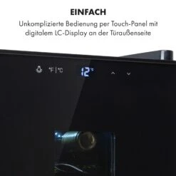 Bellevin 8 Uno Weinkühlschrank 23 Liter 11-18 °C LED Touch SingleZone -Bestes Haushaltsgeräte Geschäft 10035862 de 0004 logo