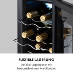 Bellevin 8 Uno Weinkühlschrank 23 Liter 11-18 °C LED Touch SingleZone -Bestes Haushaltsgeräte Geschäft 10035862 de 0007 logo