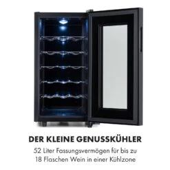 Bellevin 18 Uno Weinkühlschrank 50 Liter 11-18 °C LED Touch SingleZone 11 Bellevin 18 Uno Weinkühlschrank 50 Liter 11-18 °C LED Touch SingleZone -Bestes Haushaltsgeräte Geschäft 10035863 de 0003 logo