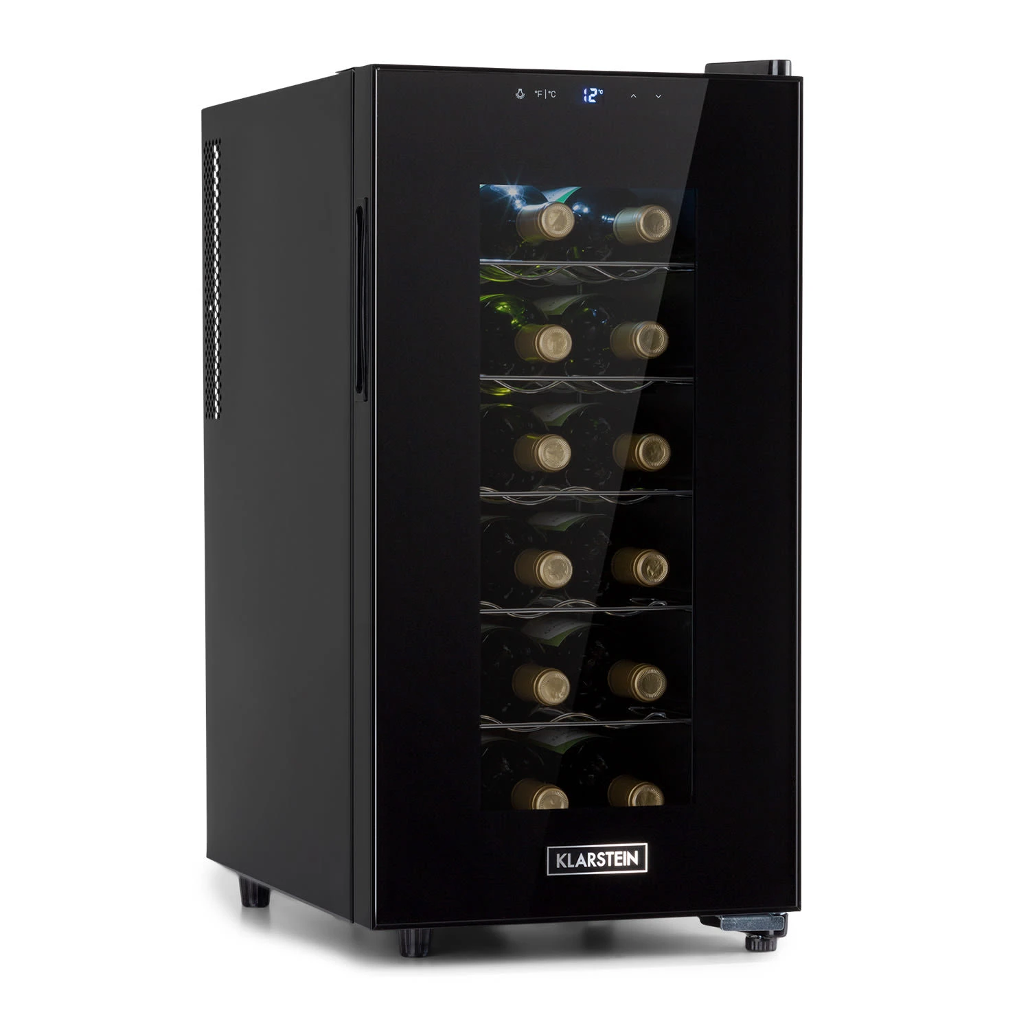 Bellevin 18 Uno Weinkühlschrank 50 Liter 11-18 °C LED Touch SingleZone 1 Bellevin 18 Uno Weinkühlschrank 50 Liter 11-18 °C LED Touch SingleZone