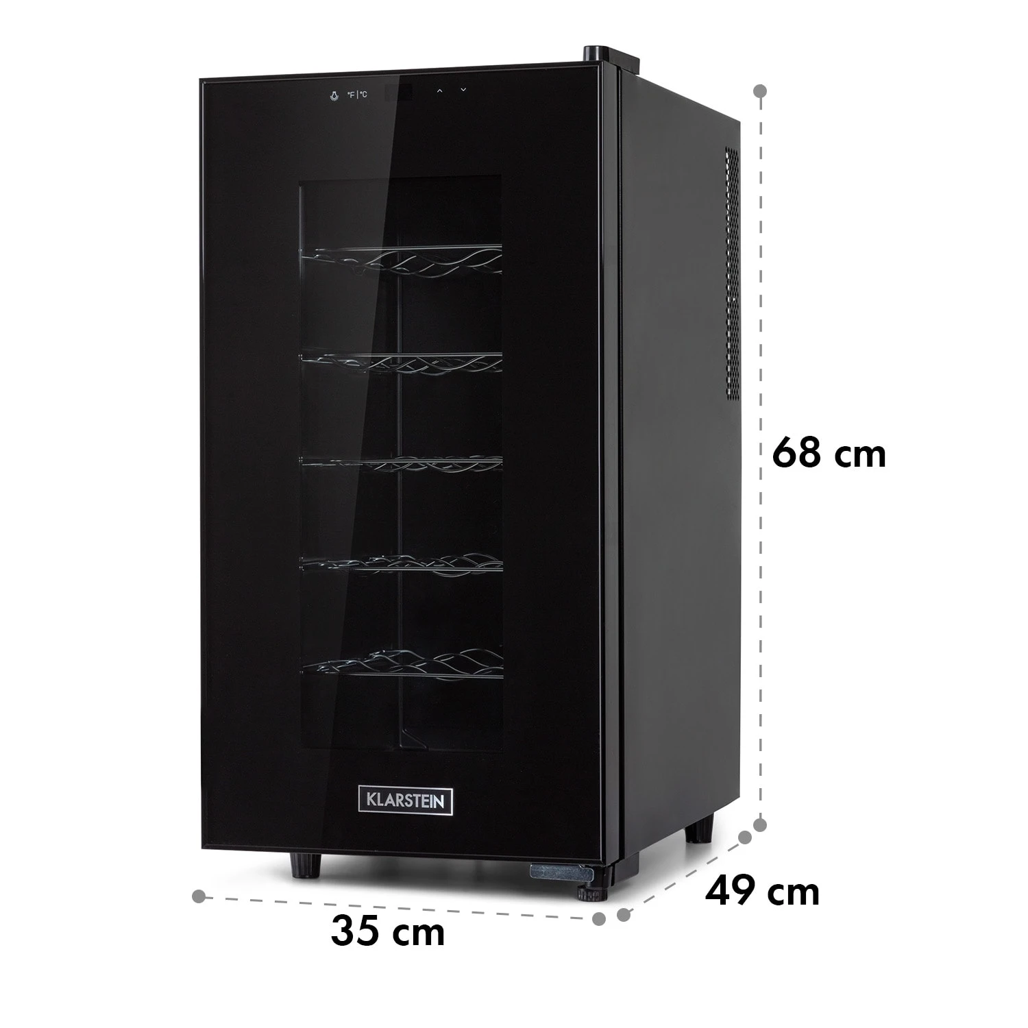 Bellevin 18 Uno Weinkühlschrank 50 Liter 11-18 °C LED Touch SingleZone 8 Bellevin 18 Uno Weinkühlschrank 50 Liter 11-18 °C LED Touch SingleZone – Bild 8