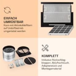 Mariana Neo 60 Flachschirmhaube 60cm 640 M³/h Abluft LED -Bestes Haushaltsgeräte Geschäft 10035926 de 0006 logo