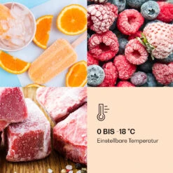 IceAge 88 Gefrierschrank 88 Liter EEK E 3 Etagen Thermostat Glasfront -Bestes Haushaltsgeräte Geschäft 10036066 de 0004 logo