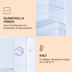 CoolArt 79L Kühl-Gefrier-Kombination EEK F Gefrierfach 9l Designtür 11 CoolArt 79L Kühl-Gefrier-Kombination EEK F Gefrierfach 9l Designtür -Bestes Haushaltsgeräte Geschäft 10036184 de 0005 logo