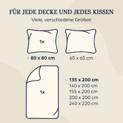 Traumwolle Biber-Bettwäsche 135x200 Cm -Bestes Haushaltsgeräte Geschäft 10036206 de 0006 logo