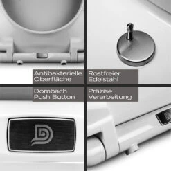 Aliano Toilettendeckel D-Form Absenkautomatik Antibakteriell -Bestes Haushaltsgeräte Geschäft 10036246 de 0005 logo