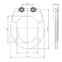 Kaiana Toilettendeckel O-Form Absenkautomatik Antibakteriell -Bestes Haushaltsgeräte Geschäft 10036248 yy 0008 logo
