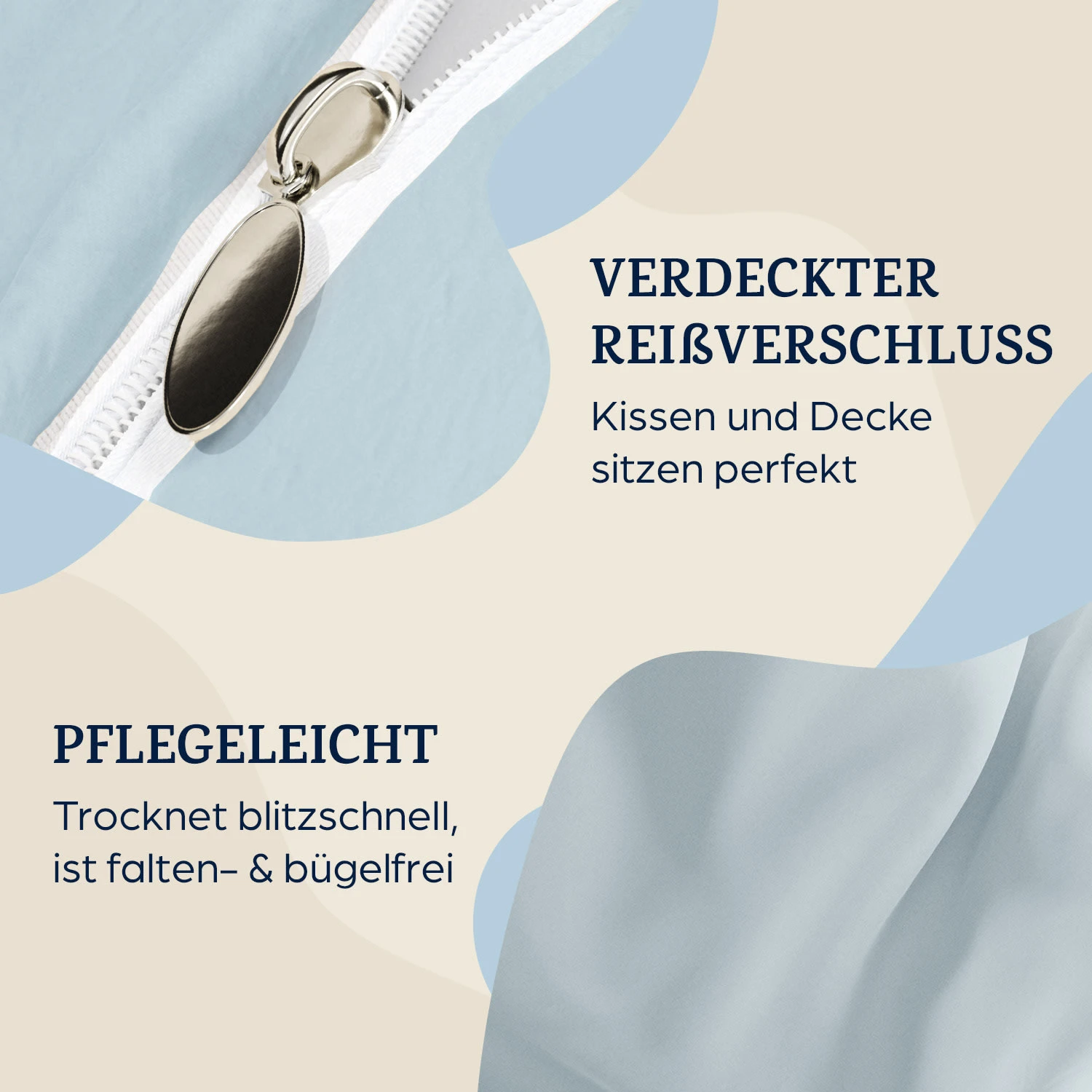 Traumwolle Biber-Bettwäsche 200x200 Cm 3 Traumwolle Biber-Bettwäsche 200x200 Cm – Bild 3