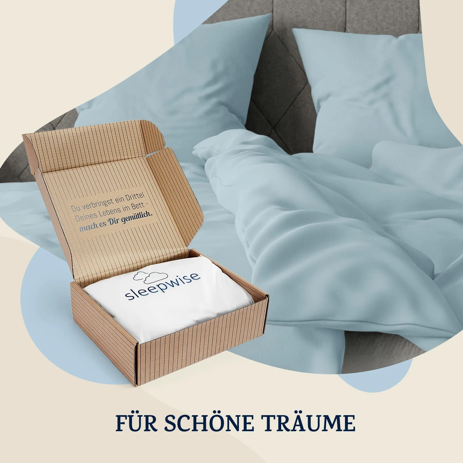 Traumwolle Biber-Bettwäsche 200x200 Cm 5 Traumwolle Biber-Bettwäsche 200x200 Cm – Bild 5