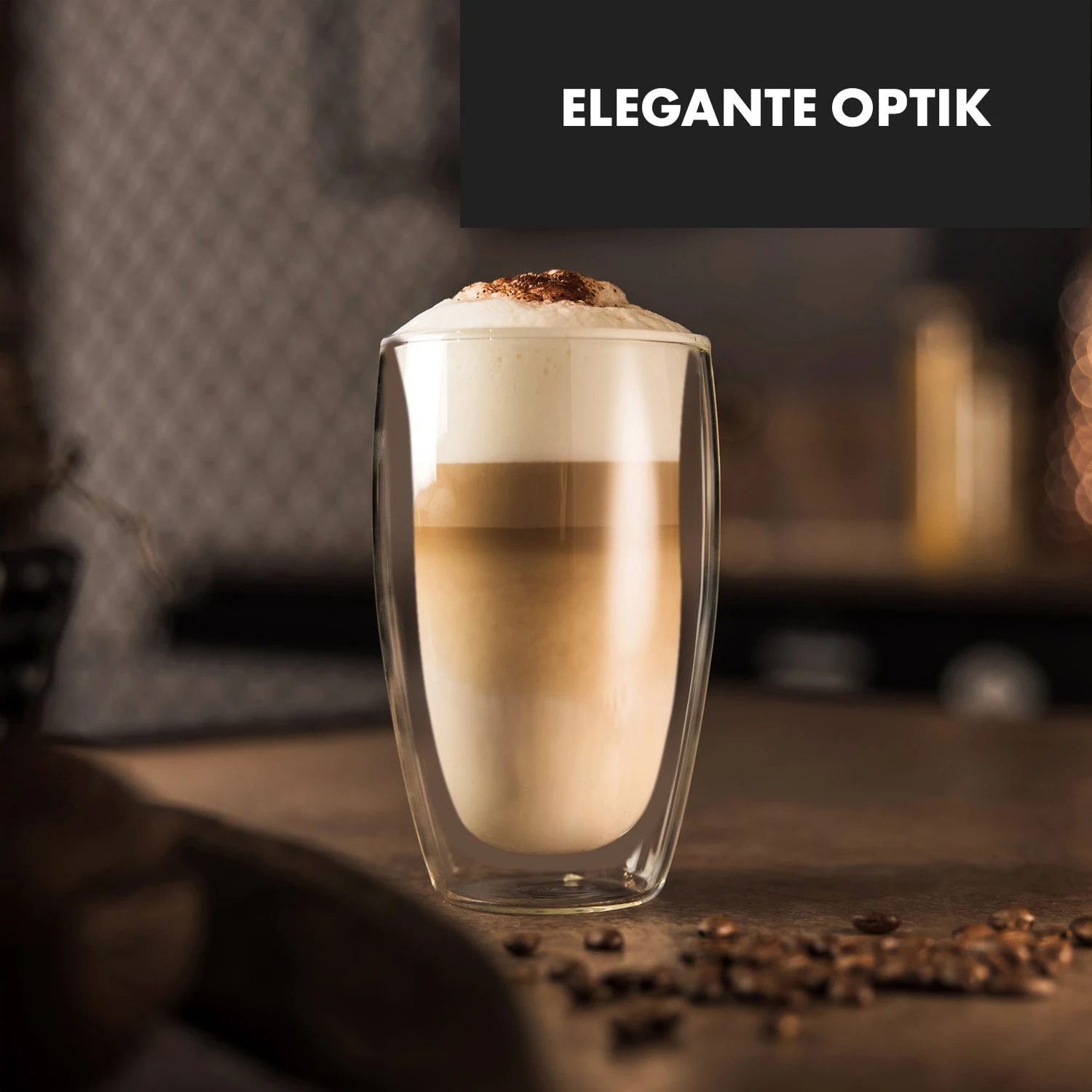 Carajillo Doppelwandige Thermogläser 450ml Handgemacht Borosilikatglas 2 Carajillo Doppelwandige Thermogläser 450ml Handgemacht Borosilikatglas – Bild 2