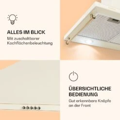 Victoria 90 Dunstabzugshaube 90cm Retro-Design 644,5m³/h 2 LED-Lampen -Bestes Haushaltsgeräte Geschäft 10036450 de 0004 logo